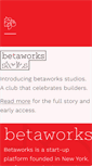 Mobile Screenshot of betaworks.com